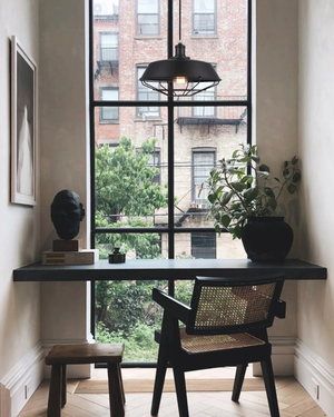 Caged Industrial Styled Pendant Light