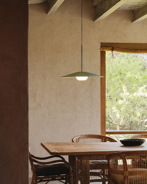 Fabric Ribboned Pendant