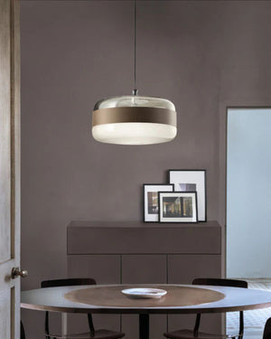 Hand Blown Glass & Metal Pendant | Assorted Sizes