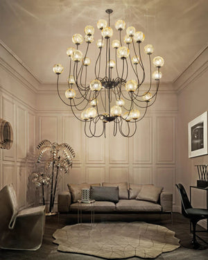 Italian Contemporary Adjustable Chandelier | Assorted Sizes