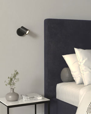 Modern Single Switched Wall Spotlight | Assorted Finishes