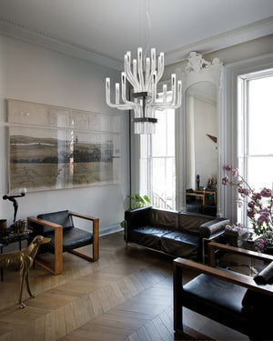 Italian Crystal Rod Pendant | Assorted Sizes