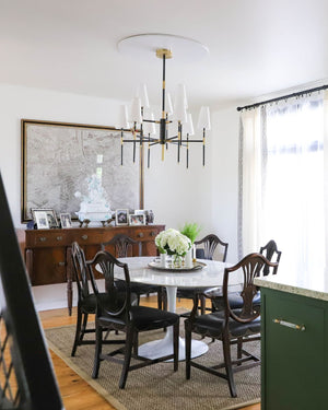 Hamptons Conical Shade Chandelier