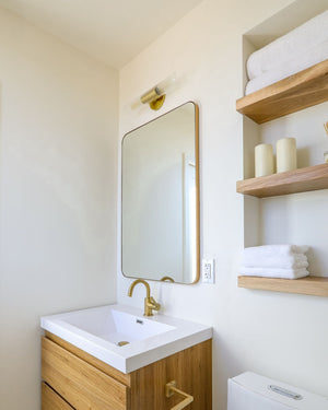 Ribbed Modern Glass Wall Light | Assorted Finish