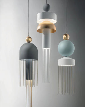 Art Series | Art Deco Abstract Large Pendant | Assorted Finish