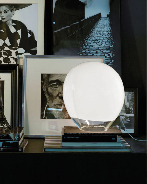 Murano Glass Orb Table Lamp