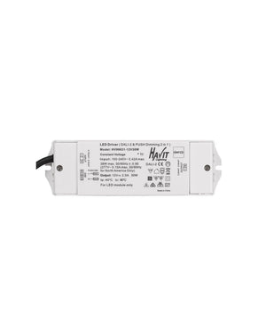 LED driver with Havit branding on a white background | 2 in 1 Dimming Driver | DALI | Push Dimming