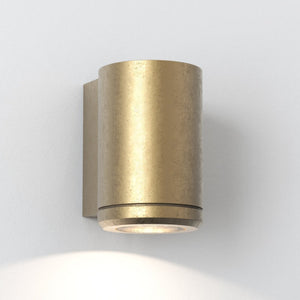 Antique Brass One Way Cylinder Wall light