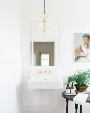 Modern Minimalist Conical Glass Pendant