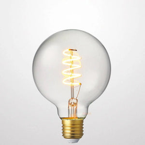 Dimmable E27 LED Spiral | G95 | 4W | 2200K