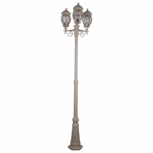3 Head White Post Light Vienna | Assorted Finish and Configuration