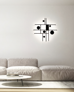 Abstract Indirect Wall Light