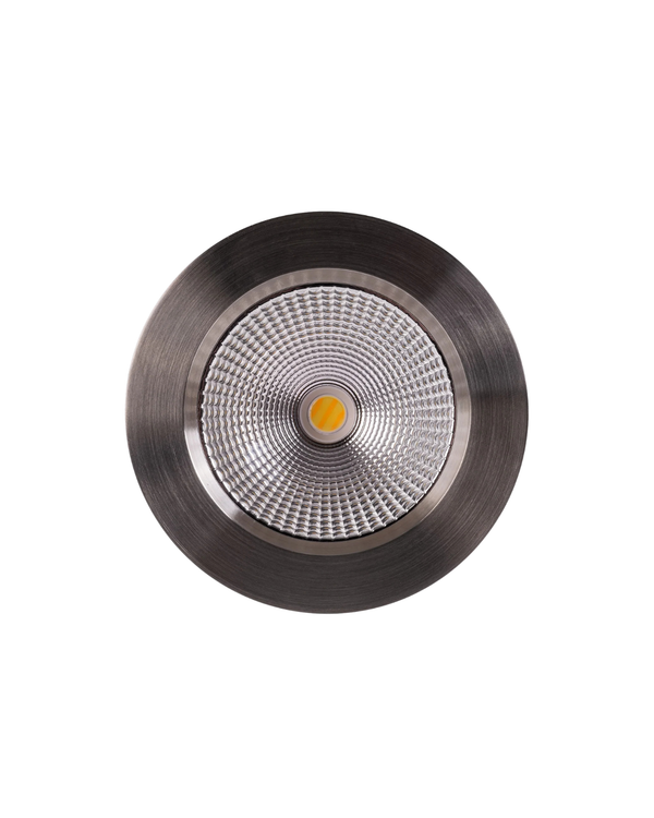 Aluminium Fixed Flush LED Downlight | Stainless Steel | 5 Colour LED