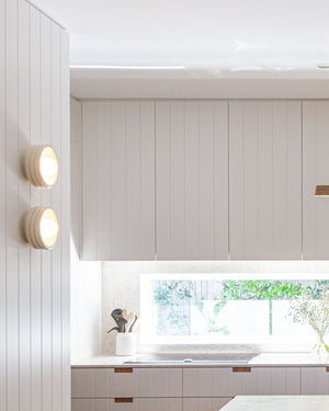 Australian Rippled Ceramic Sconce