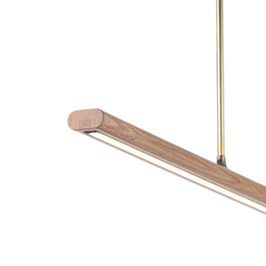 Australian Slimline Timber Linear Pendant