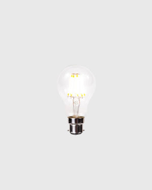 Dimmable B22 LED | A60 | 6W | 2200K
