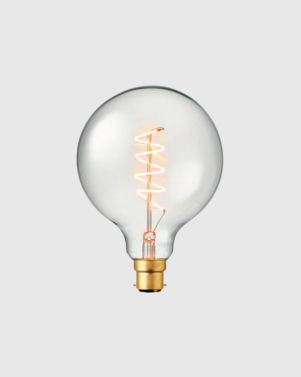Dimmable B22 LED Spiral | G125 | 4W | 2200K