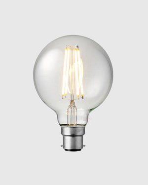 Dimmable B22 LED | G95 | 8W | 2700K