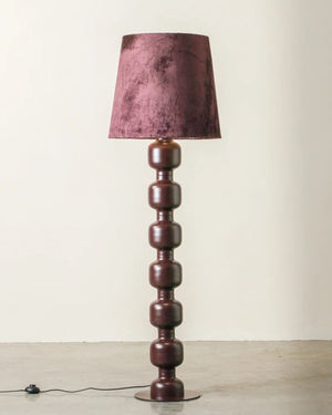 Beaded Column Floor Lamp