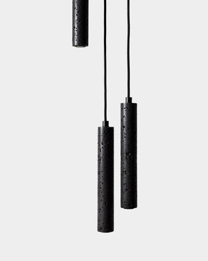 Lavastone bang pendant cluster