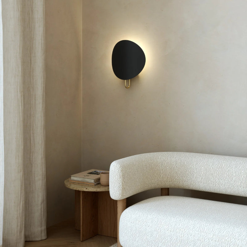 Modern Curved Disc Wall Light – Lighting Collective