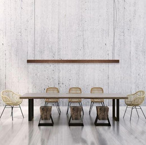 Timber Linear Pendant | Spotted Gum | 1500mm | SALE