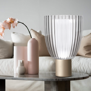 Carved Crystal Table Lamp | Lighting Collective