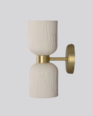 Ceramic Cylindrical Double Wall Light