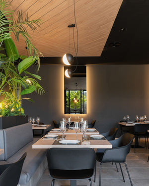 Contemporary Moon Pendant