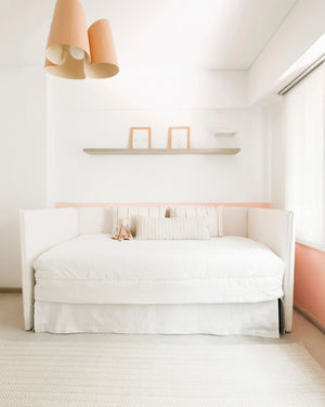 Curved Timber Pendant Light