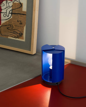 Designer Cylindrical Swivel Table Lamp | Pivotante A Poser