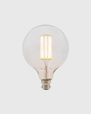 Dimmable B22 LED | G125 | 8W | 2200K