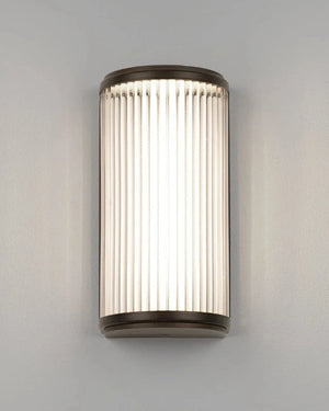 Dimmable Transitional Glass Rod Wall Light