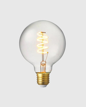 Dimmable E27 LED Spiral | G95 | 4W | 2200K