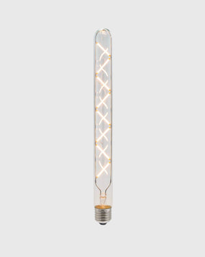 Dimmable E27 LED Criss Cross | T30 | 6W | 2200K