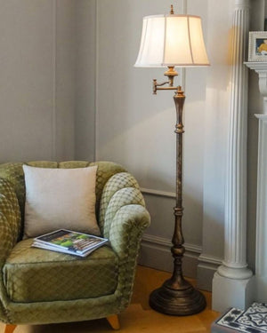 Elegant Crackle Floor Lamp | Assorted Sizes