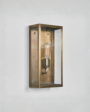 Encased Lantern Wall Light
