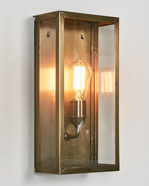 Encased Lantern Wall Light