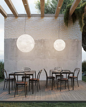 Exterior Fibreglass Moon Pendant-Lighting Collective