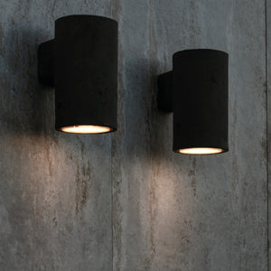 Exterior Tuscan Clay Up & Down Wall Light | Shwarz | Lighting Collective