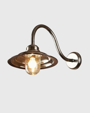 Exterior Gooseneck Wall Light