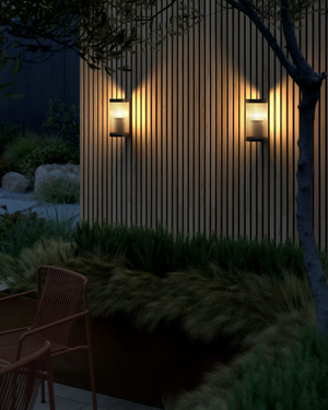 Exterior Reeded Shade Wall Light ALFRESCO