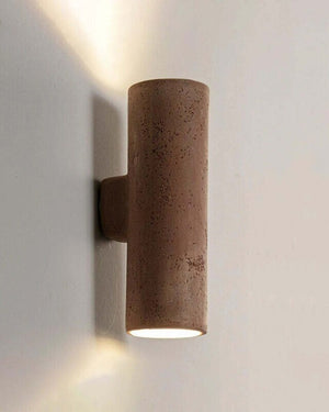 Exterior Tuscan Clay Up & Down Wall Light