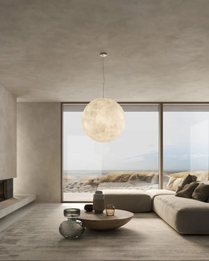 Fibreglass Moon Pendant-Lighting Collective