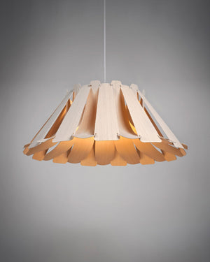Flexible Timber Pendant Light