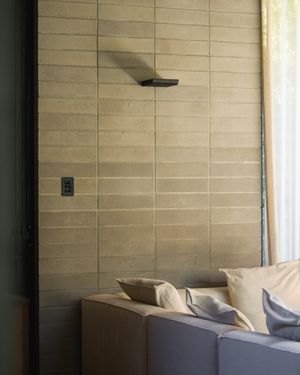 French Designed Contemporary Wall Light In a living area