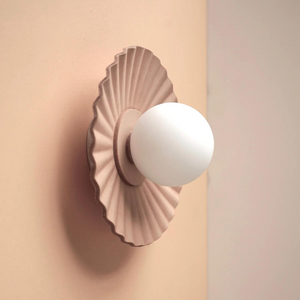 Frillneck Pleated Wall Sconce | Lighting Collective