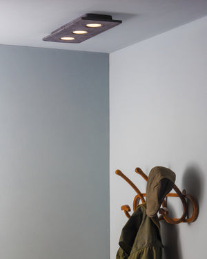 Geometric Ceramic Ceiling Light 3 Light Insitu Lighting Collective