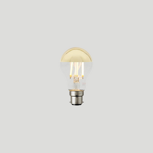 Dimmable B22 LED Mirrored Cap | A60 | 9W | 2700K