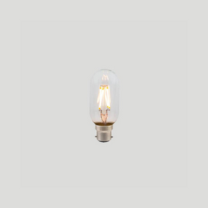 Dimmable B22 LED Short Filament | T45 | 3W | 2200K